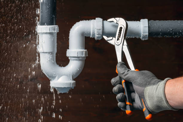 Professional Drain Cleaning technician working in Tryon, NC